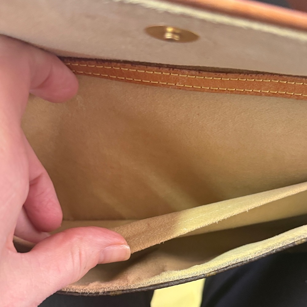 Louis Vuitton Dark Brown Monogram crossbody preloved - Picture 5 of 16
